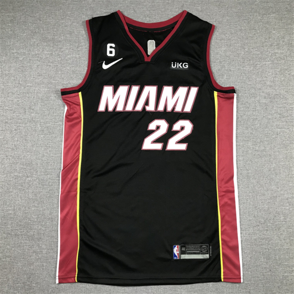 Jimmy BUTLER 2022-23 fekete Miami Heat Icon mez