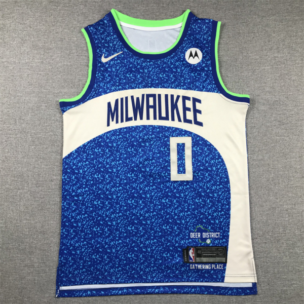 Damian LILLARD 2023 City Edition Bucks mez