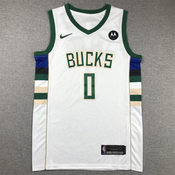 Damian LILLARD fehér Bucks mez