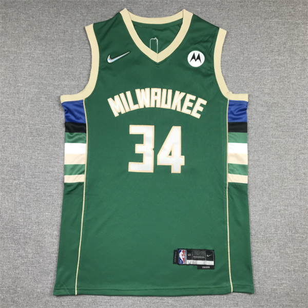Giannis ANTETOKOUNMPO Icon Edition Milwaukee Bucks mez