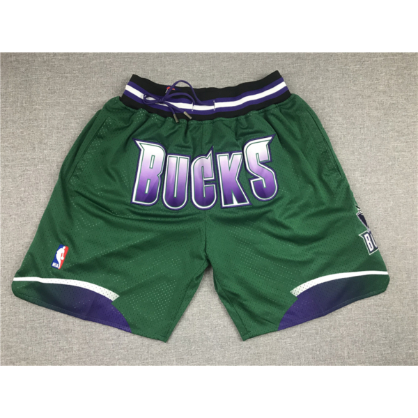 Milwaukee Bucks Classic Just Don zsebes kosaras rövidnadrág