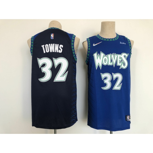 Karl-Anthony TOWNS 2021-22 City Edition Minnesota Timberwolves mez