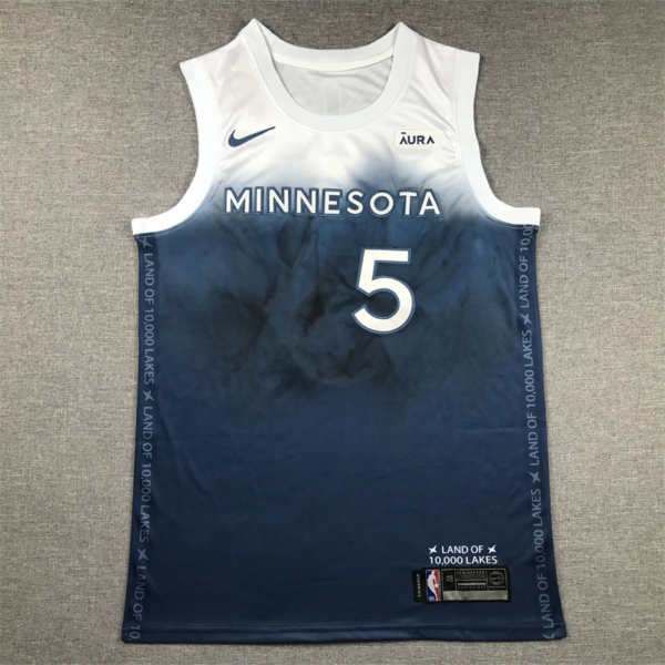Anthony EDWARDS 2023 City Edition Minnesota mez