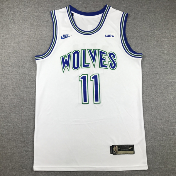 Naz REID fehér retro Minnesota Timberwolves mez