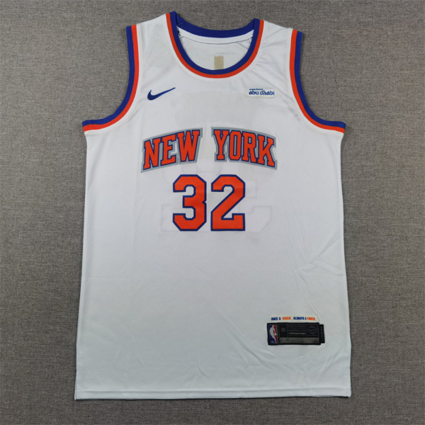 Karl-Anthony TOWNS 2024 fehér New York Knicks mez