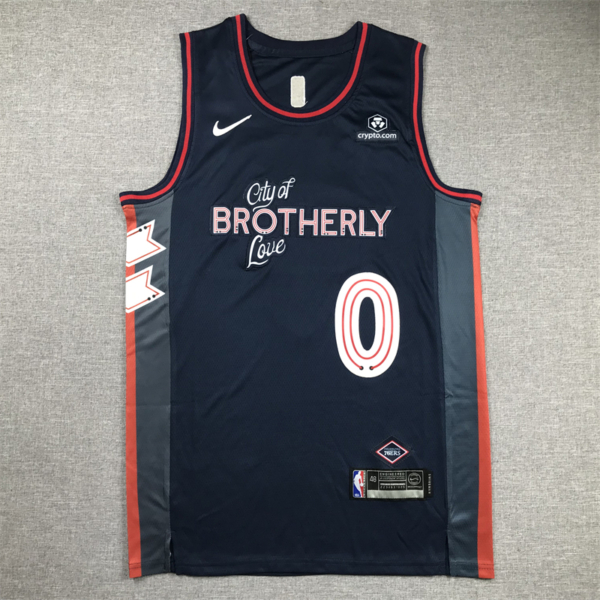 Tyrese MAXEY 2023 City Edition Sixers mez