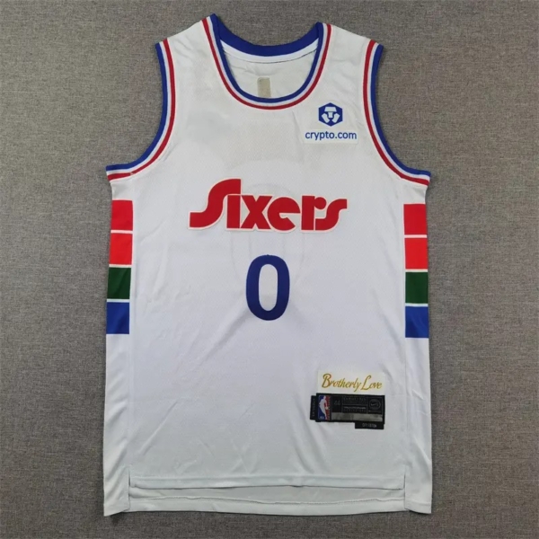 Tyrese MAXEY 2024 City Edition Philadelphia 76ers mez