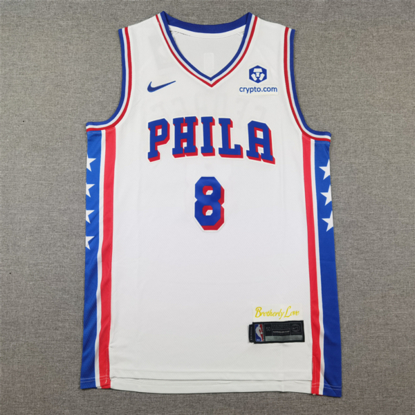 Paul GEORGE 2024 fehér Philadelphia Sixers mez
