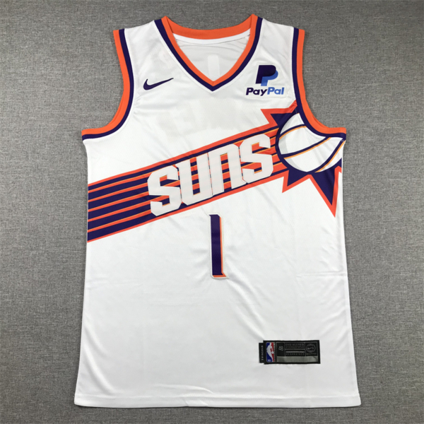 Devin BOOKER 2023-24 fehér Suns mez