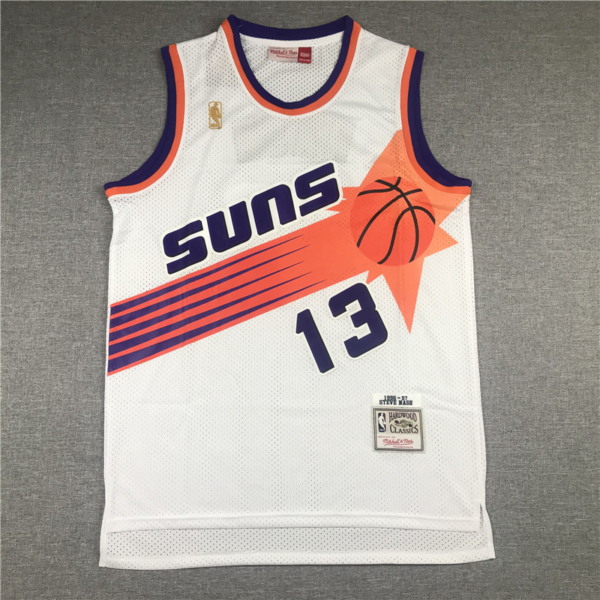 Steve NASH 1996-97 classic fehér Phoenix Suns mez