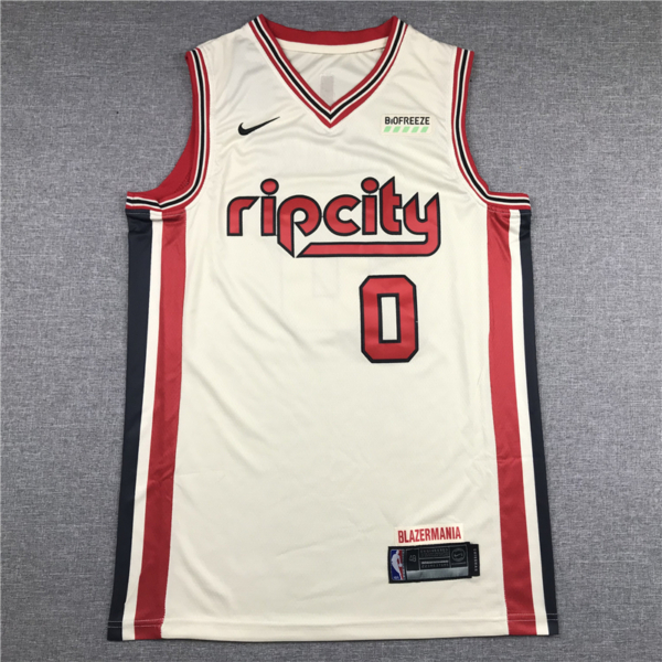 Damian LILLARD 2019-20 City Edition Portland Trail Blazers mez