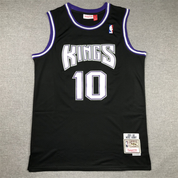Mike BIBBY 2001-02 Classic fekete Sacramento Kings mez