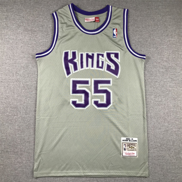 Jason WILLIAMS szürke Sacramento Kings mez