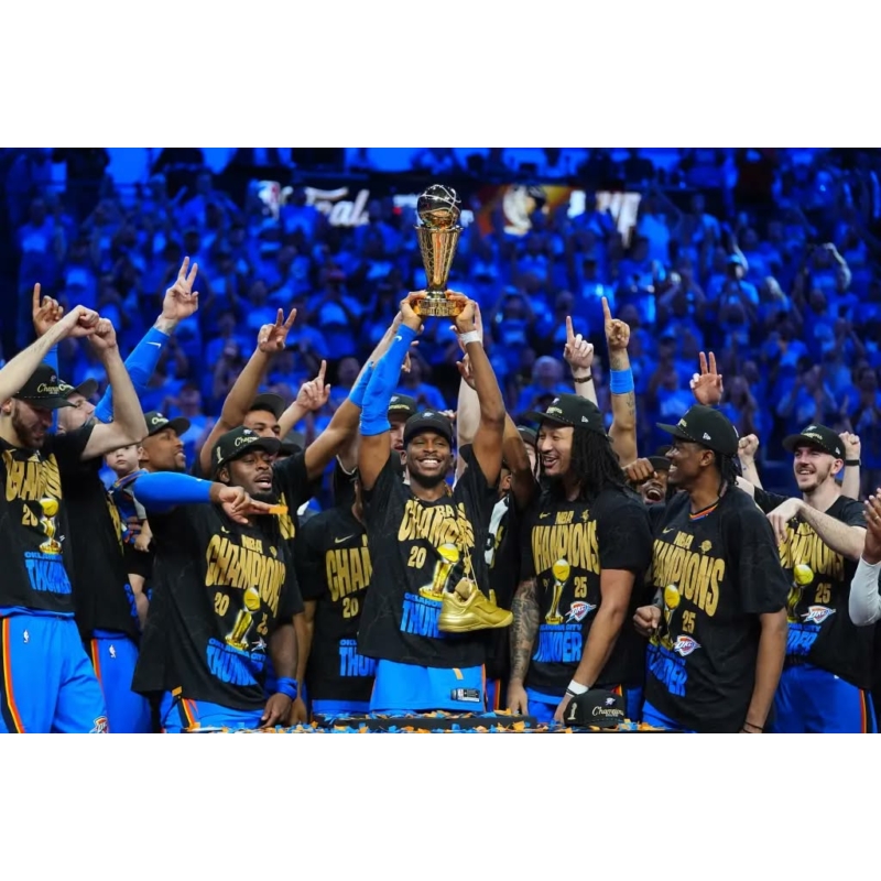 OKLAHOMA CITY THUNDER 2025 NBA BAJNOKA